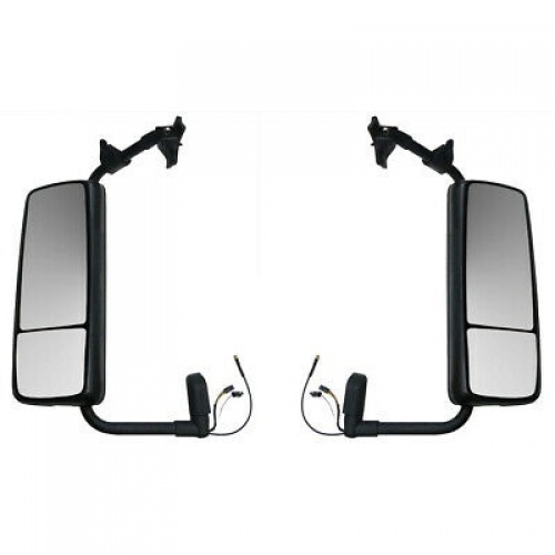 Volvo VNL 2012-2017 Left & Right ( Pair ) Black Mirror Replaces Volvo 82715374